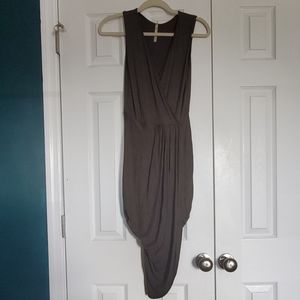 Olive Jersey Dress